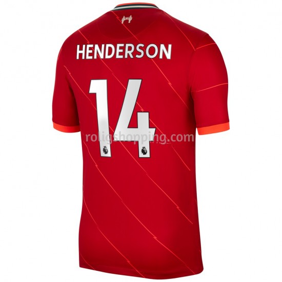 Fotbollströja Liverpool Jordan Henderson 14 Hemmaställ 2021-2022 Kort ärm