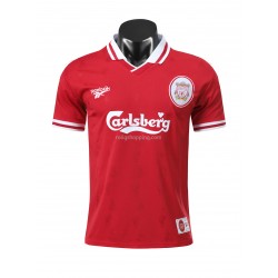 Fotbollströja Liverpool Retro Hemmaställ 1996-1997 Kort ärm