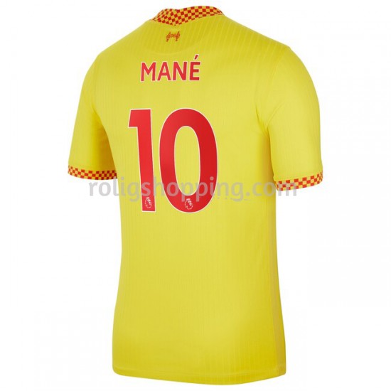 Fotbollströja Liverpool Sadio Mane 10 Tredjeställ 2021-2022 Kort ärm
