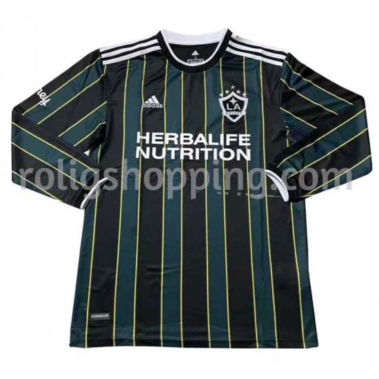 Fotbollströja Los Angeles Galaxy Bortaställ 2021-2022 Lång ärm
