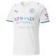 Fotbollströja Manchester City Bortaställ 2021-2022 Kort ärm