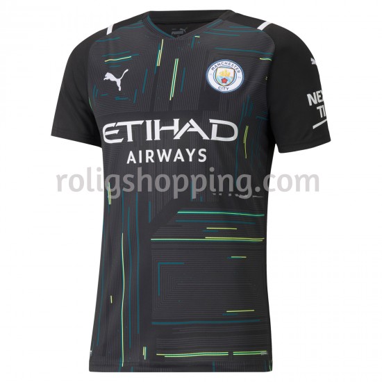 Fotbollströja Manchester City Målvakt Hemmaställ 2021-2022 Kort ärm