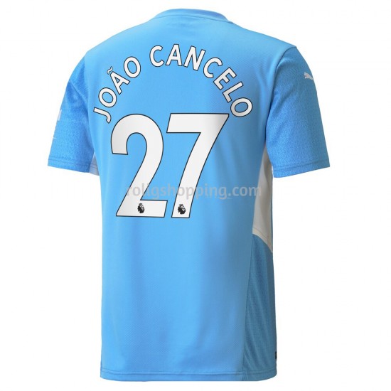 Fotbollströja Manchester City Joao Cancelo 27 Hemmaställ 2021-2022 Kort ärm