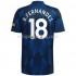Fotbollströja Manchester United Bruno Fernandes 18 Tredjeställ 2021-2022 Kort ärm