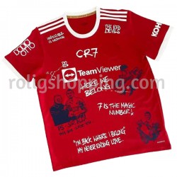 Fotbollströja Manchester United Graffiti Hemmaställ 2021-2022 Kort ärm