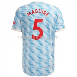 Fotbollströja Manchester United Harry Maguire 5 Bortaställ 2021-2022 Kort ärm