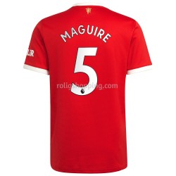 Fotbollströja Manchester United Harry Maguire 5 Hemmaställ 2021-2022 Kort ärm