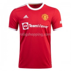 Fotbollströja Manchester United Hemmaställ 2021-2022 Kort ärm