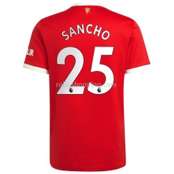Fotbollströja Manchester United Jadon Sancho 25 Hemmaställ 2021-2022 Kort ärm