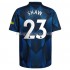 Fotbollströja Manchester United Luke Shaw 23 Tredjeställ 2021-2022 Kort ärm