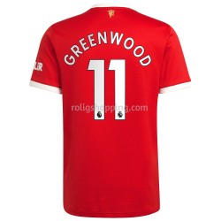 Fotbollströja Manchester United Mason Greenwood 11 Hemmaställ 2021-2022 Kort ärm