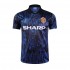 Fotbollströja Manchester United Retro Bortaställ 1993 Kort ärm