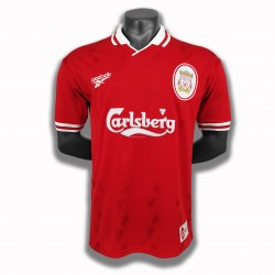 Fotbollströja Manchester United Retro Hemmaställ 1996-1997 Kort ärm