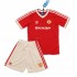Fotbollströja Manchester United Retro Barn-Hemmaställ 1984 Kort ärm