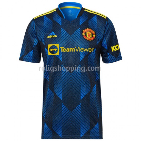 Fotbollströja Manchester United Tredjeställ 2021-2022 Kort ärm