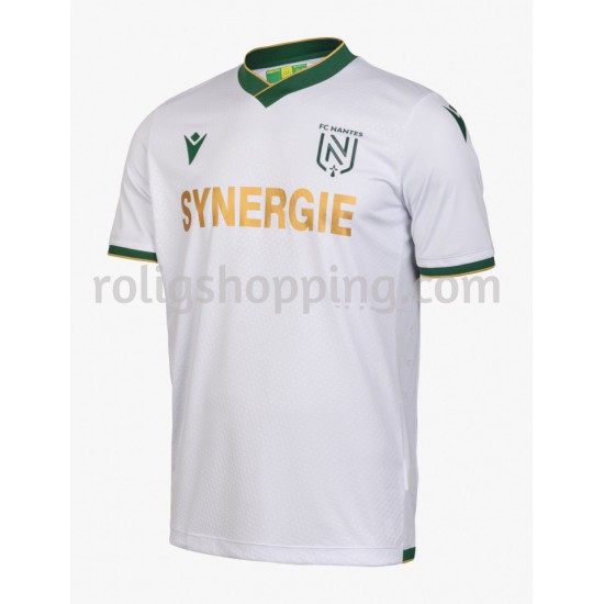 Fotbollströja Nantes Bortaställ 2021-2022 Kort ärm
