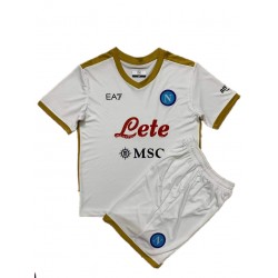 Fotbollströja SSC Napoli Barn Bortaställ 2021-2022 Kort ärm