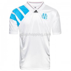 Fotbollströja Olympique de Marseille Hemmaställ 1993 Kort ärm