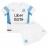 Fotbollströja Olympique de Marseille Barn Hemmaställ 2021-2022 Kort ärm