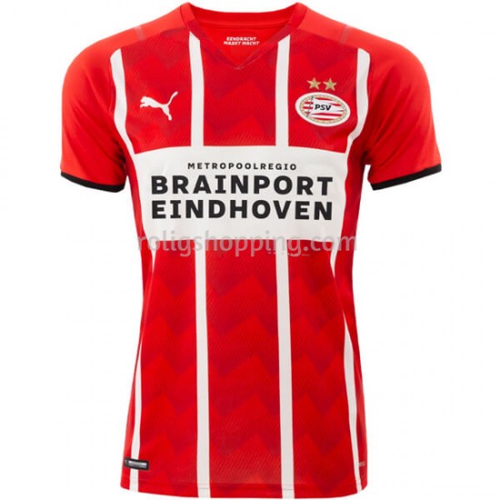 Fotbollströja PSV Eindhoven Hemmaställ 2021-2022 Kort ärm