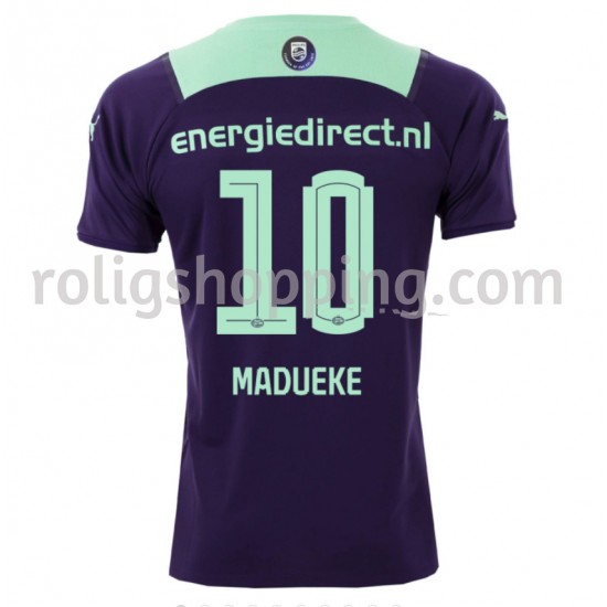 Fotbollströja PSV Eindhoven Noni Madueke 10 Bortaställ 2021-2022 Kort ärm