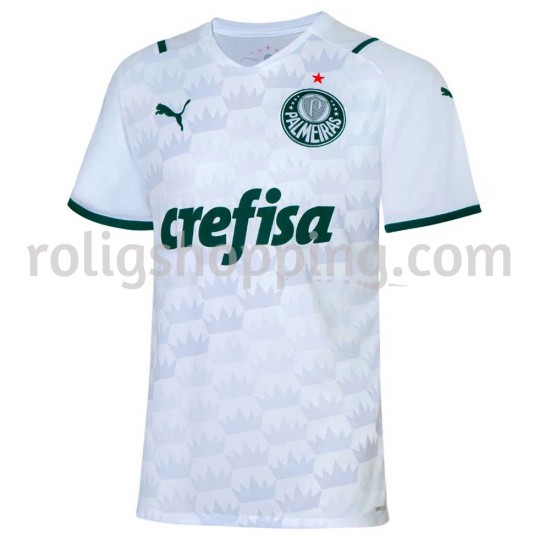 Fotbollströja Palmeiras Bortaställ 2021-2022 Kort ärm