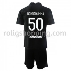 Fotbollströja Paris Saint-Germain Målvakt Gianluigi Donnarumma 50 Barn Bortaställ 2021-2022 Kort ärm