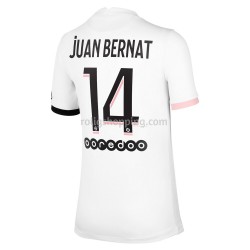 Fotbollströja Paris Saint-Germain Juan Bernat 14 Bortaställ 2021-2022 Kort ärm