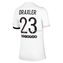Fotbollströja Paris Saint-Germain Julian Draxler 23 Bortaställ 2021-2022 Kort ärm