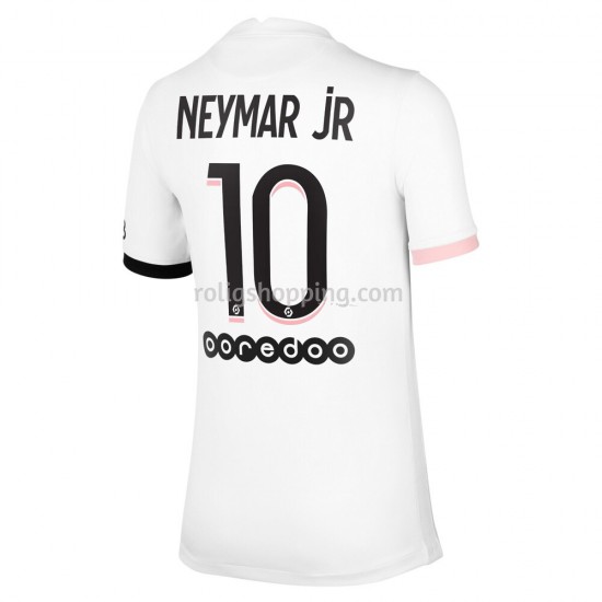 Fotbollströja Paris Saint-Germain Neymar Jr 10 Bortaställ 2021-2022 Kort ärm