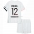 Fotbollströja Paris Saint-Germain Rafinha 12 Barn Bortaställ 2021-2022 Kort ärm