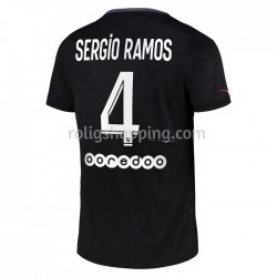 Fotbollströja Paris Saint-Germain Sergio Ramos 4 Tredjeställ 2021-2022 Kort ärm