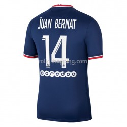 Fotbollströja Paris Saint-Germain Juan Bernat 14 Hemmaställ 2021-2022 Kort ärm