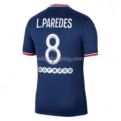 Fotbollströja Paris Saint-Germain Leandro Paredes 8 Hemmaställ 2021-2022 Kort ärm