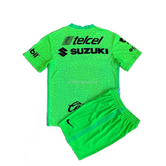 Fotbollströja Pumas UNAM Målvakt Barn Tredjeställ 2021-2022 Kort ärm