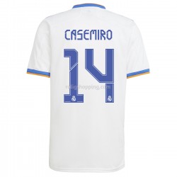 Fotbollströja Real Madrid Casemiro 14 Hemmaställ 2021-2022 Kort ärm