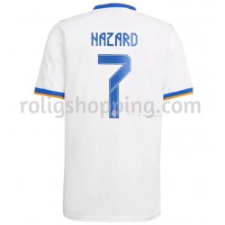 Fotbollströja Real Madrid Eden Hazard 7 Hemmaställ 2021-2022 Kort ärm