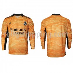 Fotbollströja Real Madrid Målvakt Bortaställ 2021-2022 Lång ärm