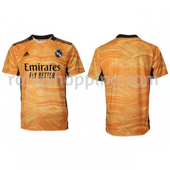Fotbollströja Real Madrid Målvakt Bortaställ 2021-2022 Kort ärm