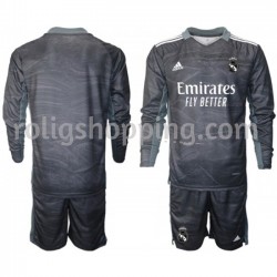 Fotbollströja Real Madrid Målvakt Barn Hemmaställ 2021-2022 Lång ärm