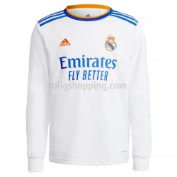 Fotbollströja Real Madrid Hemmaställ 2021-2022 Lång ärm