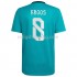 Fotbollströja Real Madrid Toni Kroos 8 Tredjeställ 2021-2022 Kort ärm