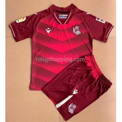 Fotbollströja Real Sociedad Barn Bortaställ 2021-2022 Kort ärm