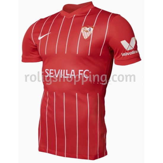 Fotbollströja Sevilla FC Bortaställ 2021-2022 Kort ärm