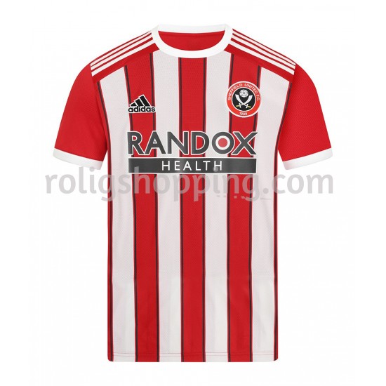 Fotbollströja Sheffield United Hemmaställ 2021-2022 Kort ärm