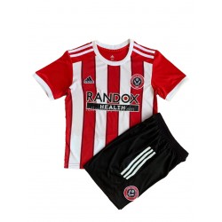 Fotbollströja Sheffield United Barn Hemmaställ 2021-2022 Kort ärm