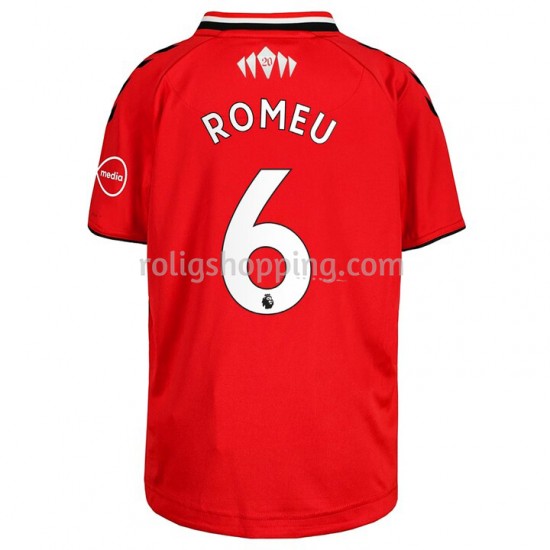 Fotbollströja Southampton Oriol Romeu 6 Hemmaställ 2021-2022 Kort ärm