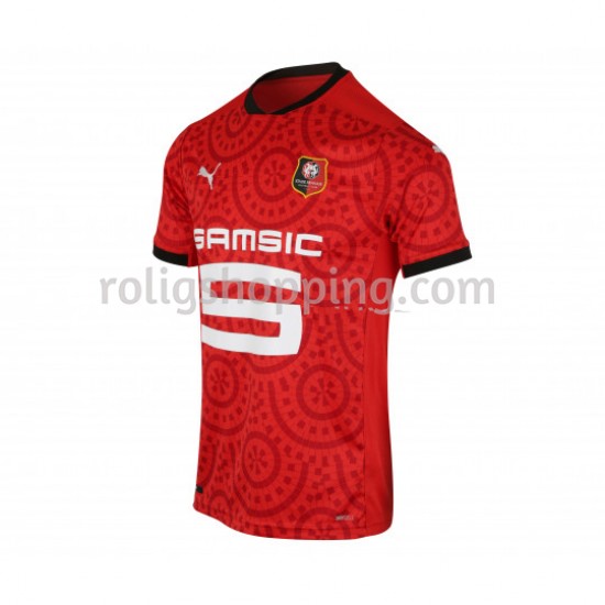 Fotbollströja Stade Rennais Hemmaställ 2020-2021 Kort ärm
