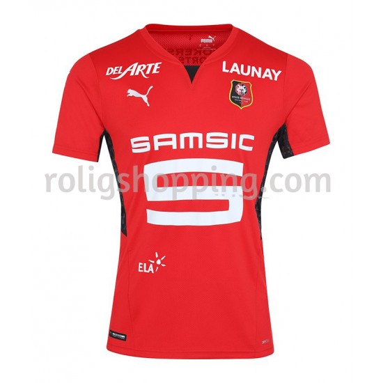 Fotbollströja Stade Rennais Hemmaställ 2021-2022 Kort ärm