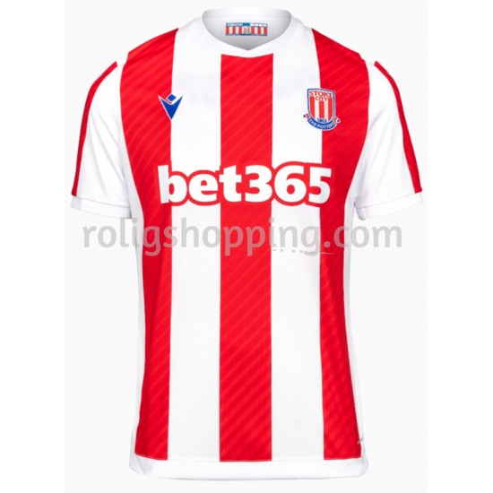 Fotbollströja Stoke City Hemmaställ 2021-2022 Kort ärm